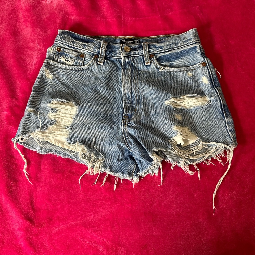 Abercrombie and Finch Jean Shorts